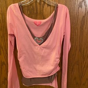 Sweetie 2 layer shirt. Size XS, ordered from Victoria’s Secret